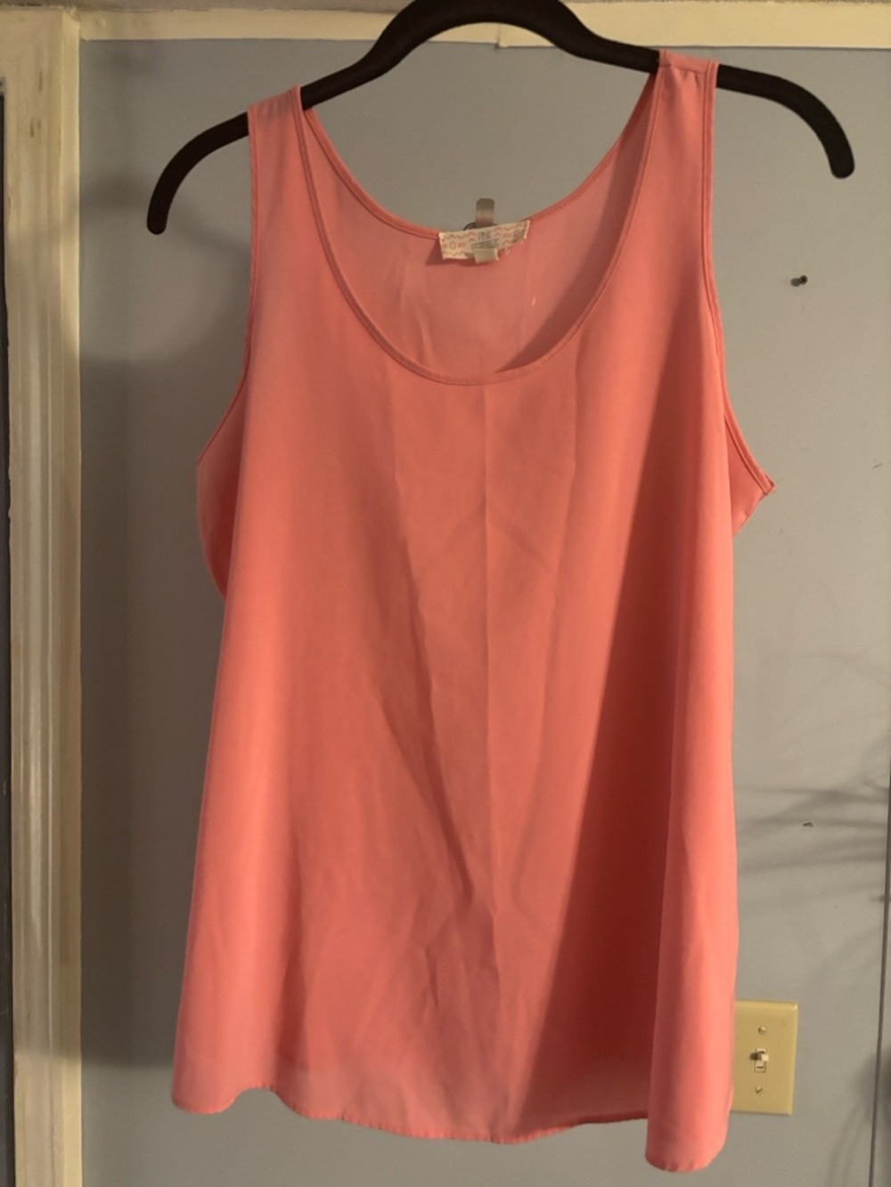 Pink Republic Pink Scoop Neck Tank Top
